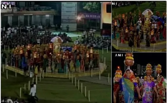 सूरत में नवरात्र के तीसरे दिन गरबे से भक्तिमय हुआ माहौल