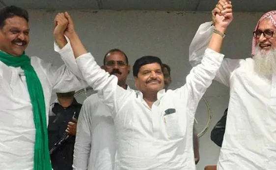 कौमी एकता दल का एसपी में विलय, चाचा शिवपाल ने की अपने मन की, अखिलेश की एक न चली