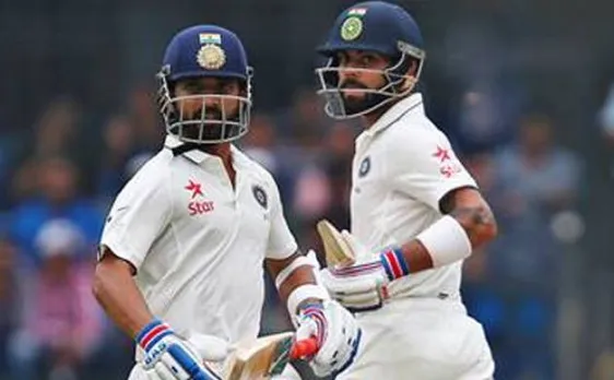 IND vs NZ: कोहली और रहाणे के नाम रहा दूसरा दिन, न्यूजीलैंड का स्कोर-28/0