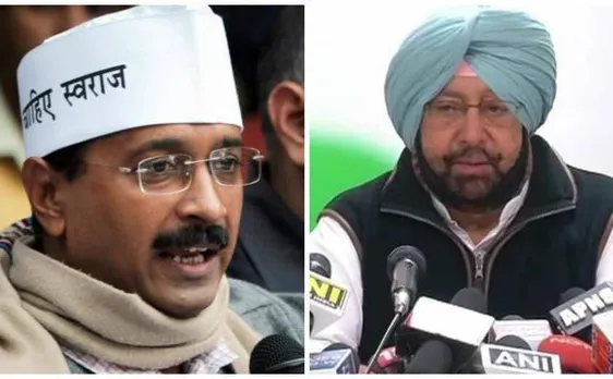 पंजाब में विधानसभा चुनाव से पहले  'ट्विटर' पर भिड़े अमरिंदर और केजरीवाल, कैप्टन ने दी खुली बहस की चुनौती