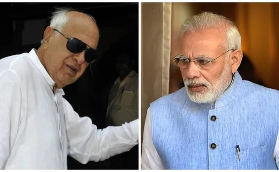 कश्मीर घाटी में शांति बहाली को लेकर पीएम मोदी से मिले पूर्व मुख्यमंत्री फ़ारुक़ अब्दुल्ला