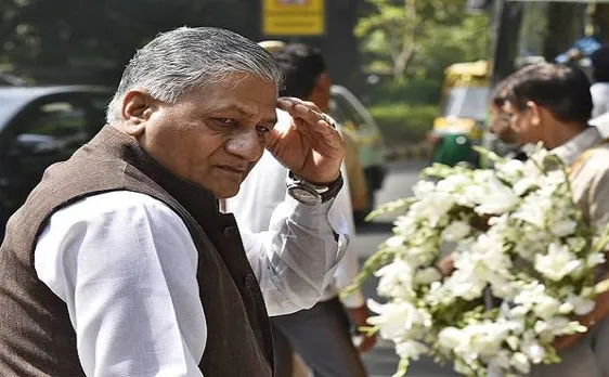 OROP की मांग को लेकर खुदकुशी करने वाले पूर्व सैनिक रामकिशन ग्रेवाल को वी के सिंह ने बताया कांग्रेसी कार्यकर्ता