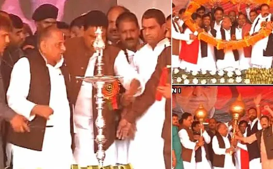 गाजीपुर रैली में मुलायम ने दी मोदी को सलाह, इतना घंमड ठीक नहीं...