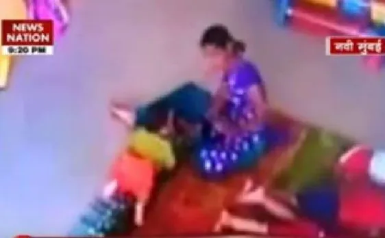 Video: नवी मुंबई के प्ले स्कूल में मासूम बच्चे से बेरहमी