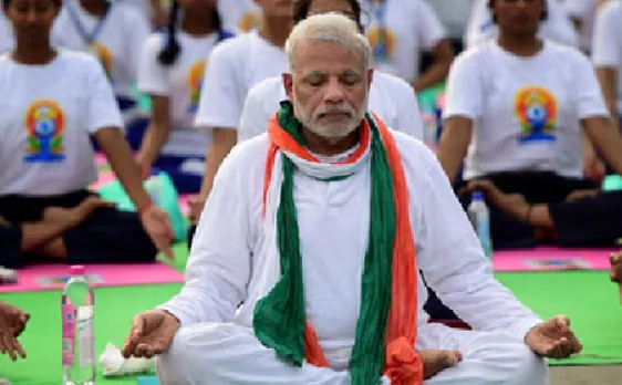 हैदराबाद में पीएम मोदी ने सरदार पटेल को दी श्रद्धांजलि, पुलिसकर्मियों संग किया योग