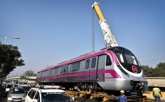 दिल्ली मेट्रो ने मैजेंटा लाइन पर दूसरे चरण का परीक्षण शुरू किया