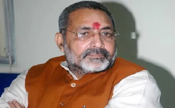 राजग छोड़कर पछता रहे हैं नीतीश, अब हो गए हैं अकेले: गिरिराज सिंह