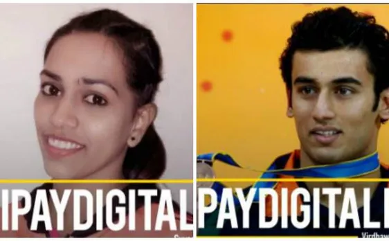 डिजिटल पेमेंट को बढ़ावा देने के लिए नीति आयोग ले रहा है सुवर्णा और वीरधवल खाड़े जैसे स्पोर्टस यूथ आईकन का सहारा