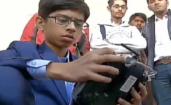14 साल के छात्र ने गुजरात सरकार से की 5 करोड़ रुपये की डील, बारूदी सुरंग का पता लगाने वाला बनाया ड्रोन