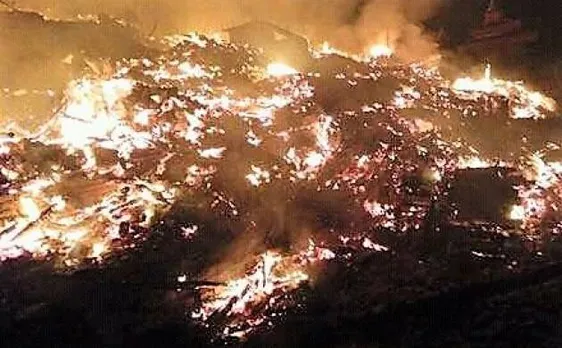 हिमाचल प्रदेश: भीषण अग्निकांड में 70 से ज्यादा घर जलकर राख