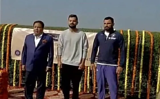 इंग्लैंड के खिलाफ टी-20 से पहले विराट कोहली ने मनाया गणतंत्र दिवस, लगाए 'भारत माता की जय' के नारे