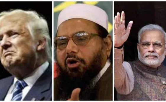 पाकिस्तान में नजरबंद आतंकी हाफिज सईद ने वीडियो जारी कर मोदी-ट्रंप को ठहराया जिम्मेदार
