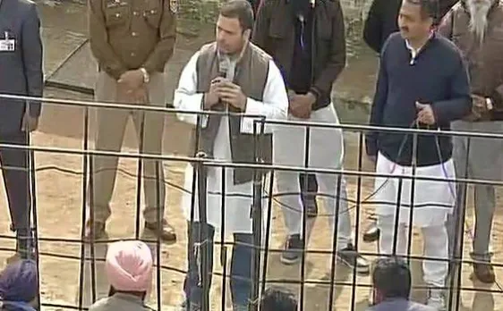 संगरूर में बोले राहुल, पंजाब को बर्बाद करने वालों की मदद कर रहे हैं केजरीवाल