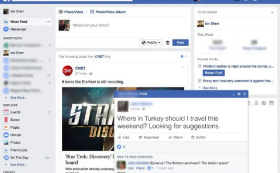 फेसबुक देगा अब Pop Up Post फीचर, आसानी से कर सकेंगे किसी भी पोस्ट पर रिएक्ट