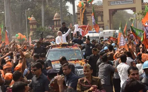 पीएम मोदी आज वाराणसी में फिर करेंगे शक्ति प्रदर्शन, पांडेयपुर से विद्यापीठ तक करेंगे रोड शो