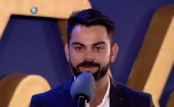BCCI अवॉर्ड्स लेने के बाद कोहली ने आलोचकों को लिया निशाने पर, कहा- जीत के लिए 120 फीसदी मेहनत करता हूं!
