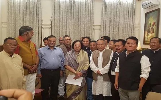 मणिपुर में बीजेपी का NPP के समर्थन से सरकार बनाने का दावा, आज हो सकता है सीएम का ऐलान