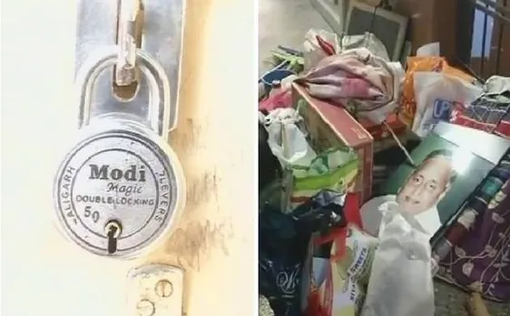 समाजवादी पार्टी के पूर्व विधायक के सरकारी आवास पर लगा 'मोदी' का ताला