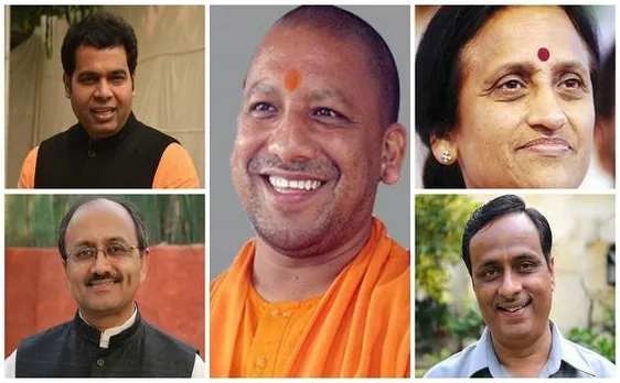 योगी कैबिनेट में ब्राह्मण और क्षत्रियों का दबदबा, एक मुस्लिम और तीन दलितों को भी मिली जगह
