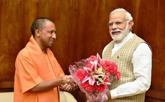 प्रधानमंत्री नरेंद्र मोदी से मिले UP के सीएम योगी आदित्यनाथ, मंत्रालयों के बंटवारे पर फैसला जल्द