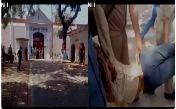 यूपी: फर्रुखाबाद जेल में कैदियों का उपद्रव, डिप्टी जेलर समेत कई घायल