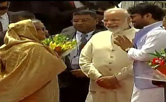 पीएम मोदी प्रोटोकॉल तोड़कर शेख हसीना को लेने पहुंचे दिल्ली एयरपोर्ट, चार दिनों के दौरै पर भारत आई है बांग्लादेश की पीएम