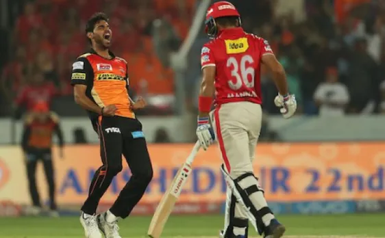 SRH Vs KXIP: भुवनेश्वर कुमार की गेंदबाजी के आगे किंग्स इलेवन पंजाब हुई पस्त, सनराइजर्स हैदराबाद ने 5 रनों से हराया