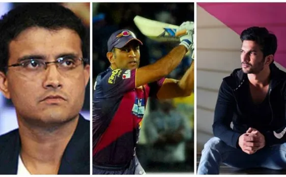 IPL 10: धोनी ने जड़ा अर्धशतक तो सुशांत राजपूत ने साधा सौरभ गांगुली पर निशाना