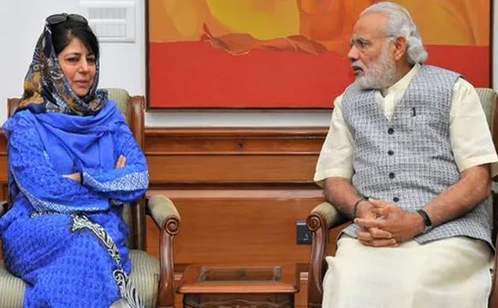 पीएम मोदी से महबूबा मुफ्ती की मुलाकात, घाटी में बिगड़ते हालात को लेकर चर्चा
