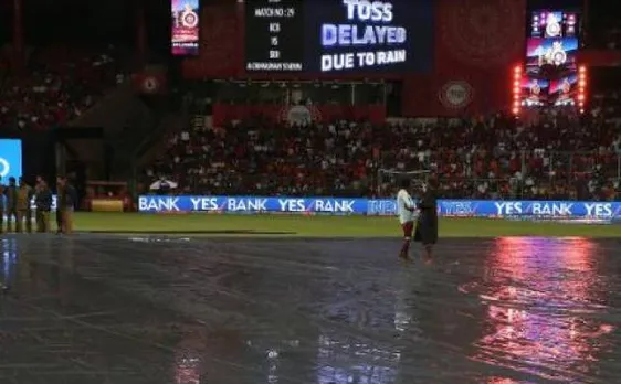 RCB Vs SRH: बारिश ने रॉयल चैलेंजर्स बैंगलोर की उम्मीदों पर फेरा पानी, सनराइजर्स हैदराबाद के साथ मैच रद्द