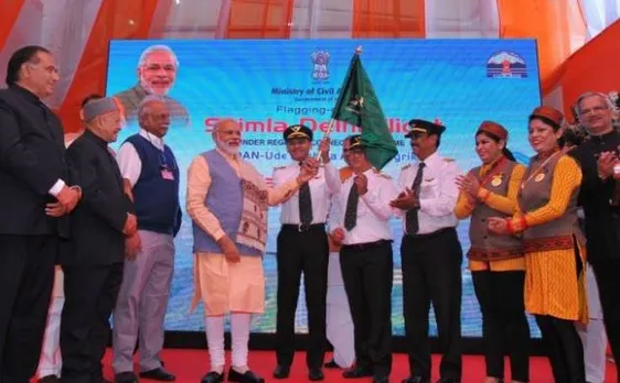 पीएम मोदी ने 'उड़ान' को किया लॉन्च, कहा- मेरा सपना चप्पल पहनने वाले यात्रियों को उड़ते देखना