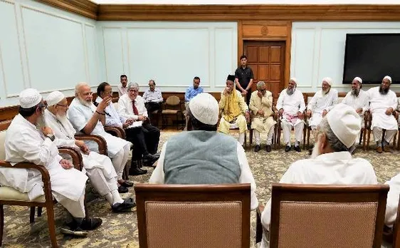 पीएम से मिला मुस्लिम प्रतिनिधिमंडल, ट्रिपल तलाक पर मोदी के विचारों से जताई सहमति
