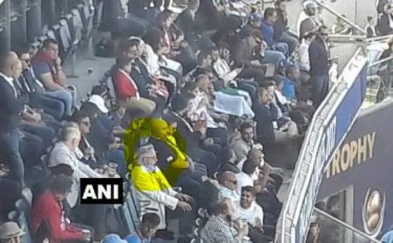 चैम्पियंस ट्रॉफी 2017: भारत-पाकिस्तान का मैच देखने पहुंचे विजय माल्या,  कैमरे में कैद हुई तस्वीर