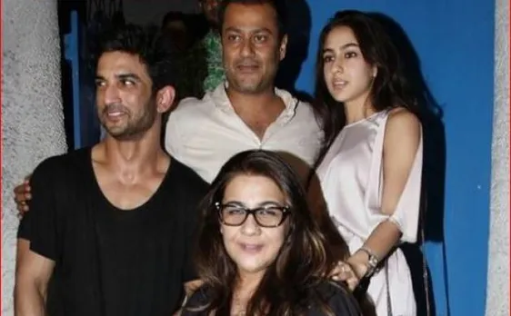 PICS VIRAL: सैफ अली खान की बेटी सारा अली खान मां अमृता सिंह, सुशांत राजपूत के साथ आईं नजर