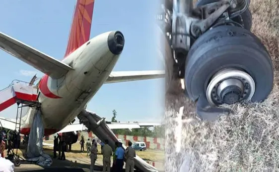 जम्मूः लैंडिंग के बाद एयर इंडिया की फ्लाइट AI-821 का टायर फटा, बाल-बाल बचे यात्री