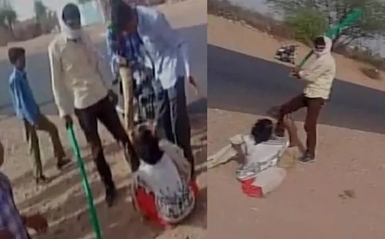 वीडियो: राजस्थान में महिला की सरेराह बेरहमी से पिटाई, जबरन लगवाए धार्मिक नारे