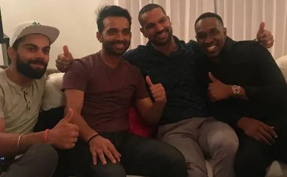 भारत की जीत पर वेस्टइंडीज के खिलाड़ी के घर मना जश्न