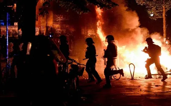 जर्मनी: जी-20 के खिलाफ प्रदर्शन में 100 पुलिसकर्मी घायल