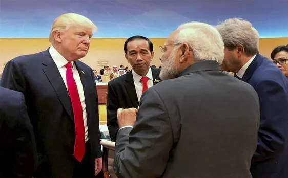 जी-20 सम्मेलन: जब ट्रंप ने मोदी को हाथ से किया इशारा और की गुफ्तगू