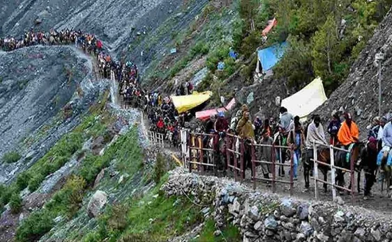 अमरनाथ यात्रा के लिए जम्मू से 3398 यात्रियों को किया गया रवाना