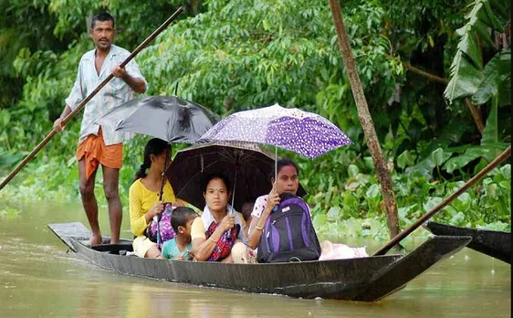असम में बाढ़ से 59 लोगों की मौत, 12 लाख से ज्यादा लोग बुरी तरह प्रभावित