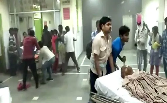 लखनऊः केजीएमयू हॉस्पिटल में लगी आग, आठ लोग मरे