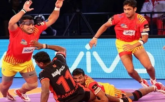 प्रो कबड्डी लीग: इंटर जोन में गुजरात ने बाजी पलट बेंगलुरू को 27-24 से दी मात