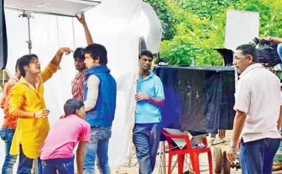 मुंबई फिल्मसिटी के कर्मचारी हड़ताल पर, कड़ी सुरक्षा के बीच जारी रही शूटिंग