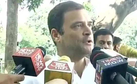 राहुल ने साधा निशाना कहा- दो तरह की बातें बोलते हैं पीएम मोदी, संघ के खिलाफ बोलने पर मिलती है मौत