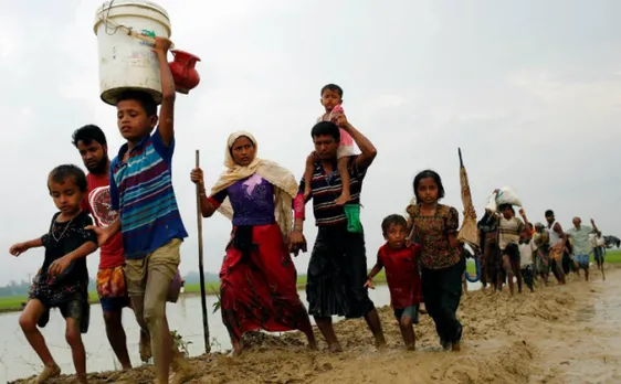 रोहिंग्या मुस्लिमों की घुसपैठ रोकने के लिए मणिपुर के पहाड़ी इलाक़ों में बढ़ाई गई गश्त
