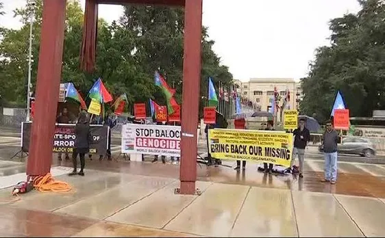 बलूचिस्तान में दमन का मुद्दा UNHRC में उठा, पाकिस्तान के खिलाफ जमकर विरोध प्रदर्शन