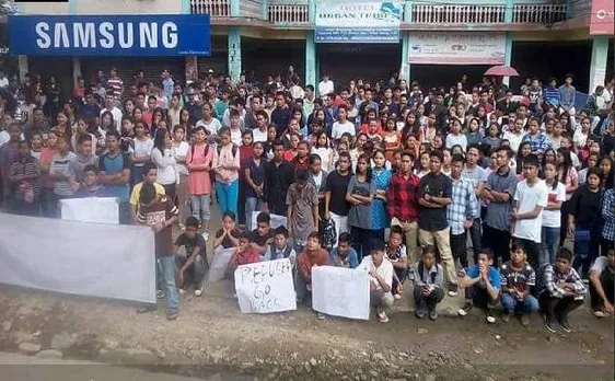 अरुणाचल प्रदेश: चकमा-हाजोंग को नागरिकता देने पर छात्र संघ का प्रदर्शन