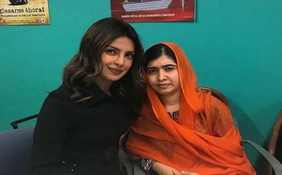 प्रियंका चोपड़ा से मिली मलाला यूसुफजई, कहा-यकीन नहीं हो रहा!