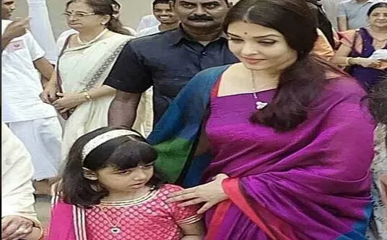 ऐश्वर्या राय बच्चन ने बेटी आराध्या के साथ ऐसे मनाई दुर्गा पूजा, देखें तस्वीरें